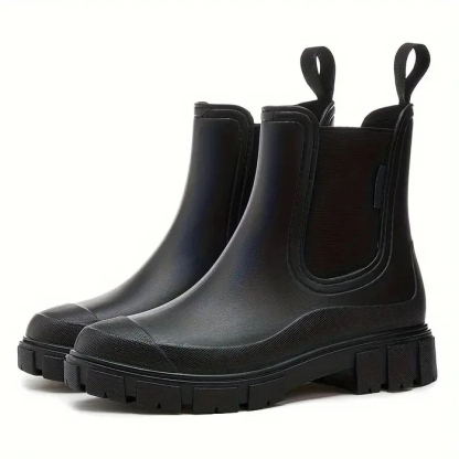 Trendy Waterproof Rain Boots