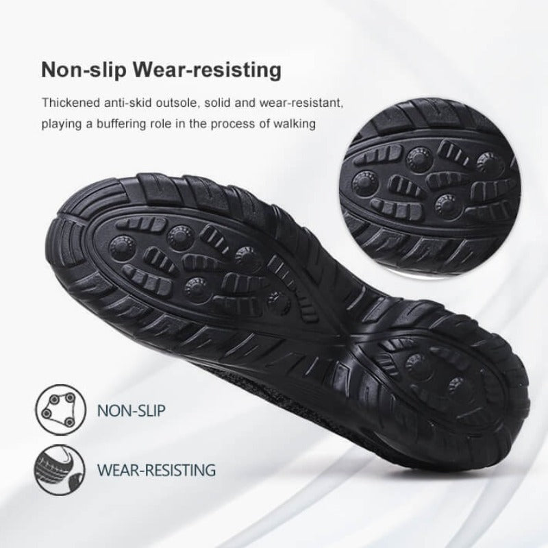 Women Orthopedic Shoes Comfort Pain Relief Air Cushioning Elastic Anti-Slip Shoes