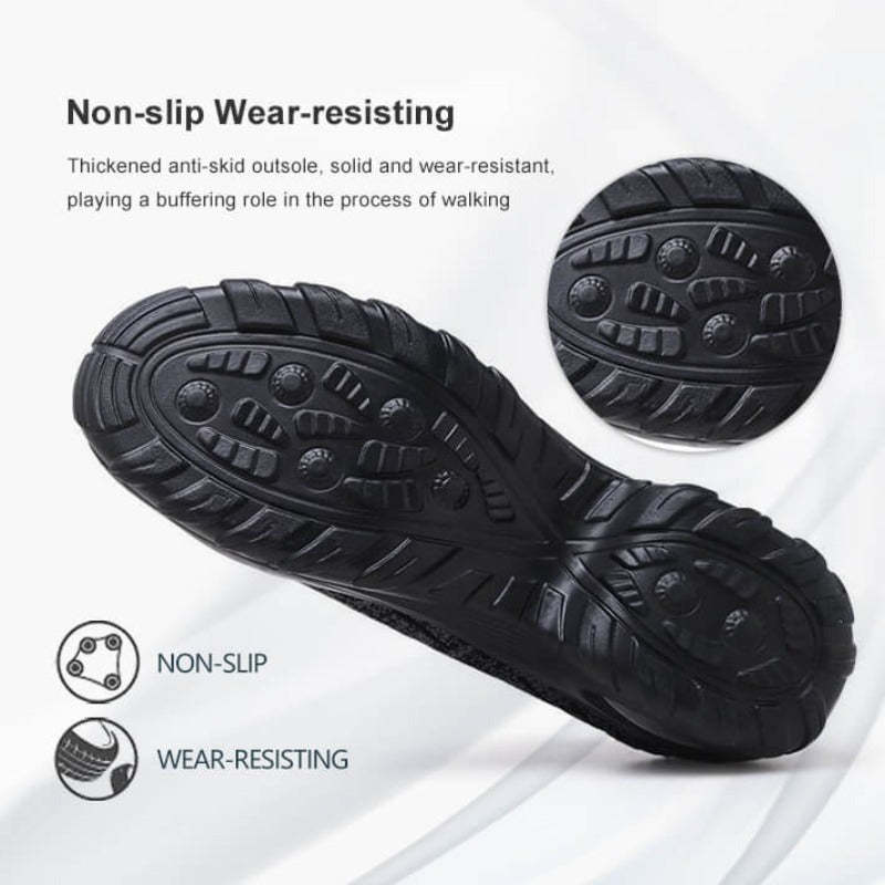 Women Orthopedic Shoes Comfort Pain Relief Air Cushioning Elastic Anti-Slip Shoes