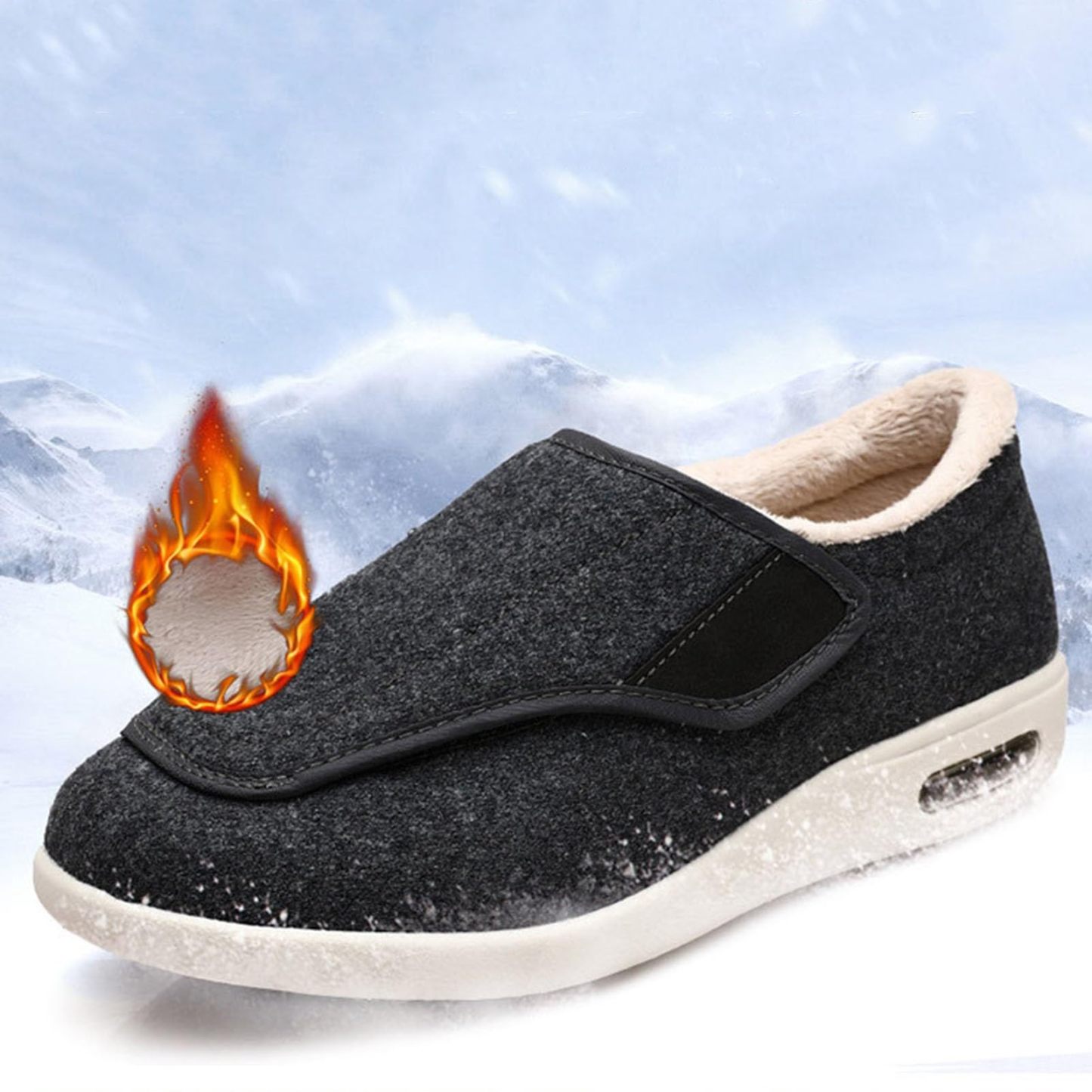 Winter Plus Size Wide Diabetic Shoes For Swollen Feet Width Shoes-Unisex
