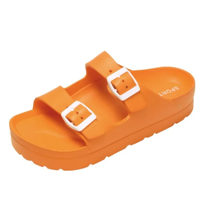 Women's Platform Clogs with Arch Support Adjustable Beach Sandals