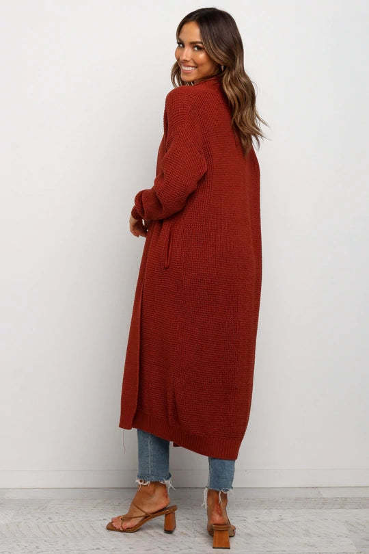Longline Knit Cardigan