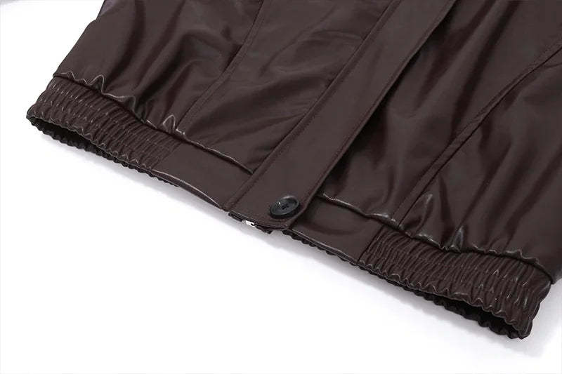 Vegan Leather Jacket