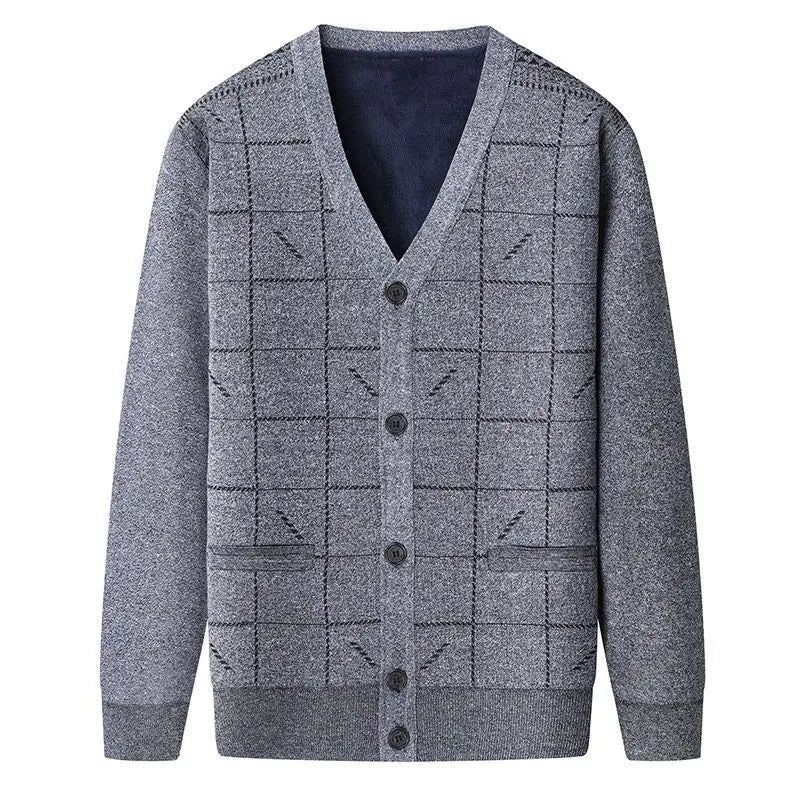  Classic V-Neck Cardigan