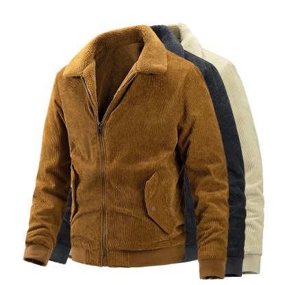 Bomber Jacket With Wool Lining