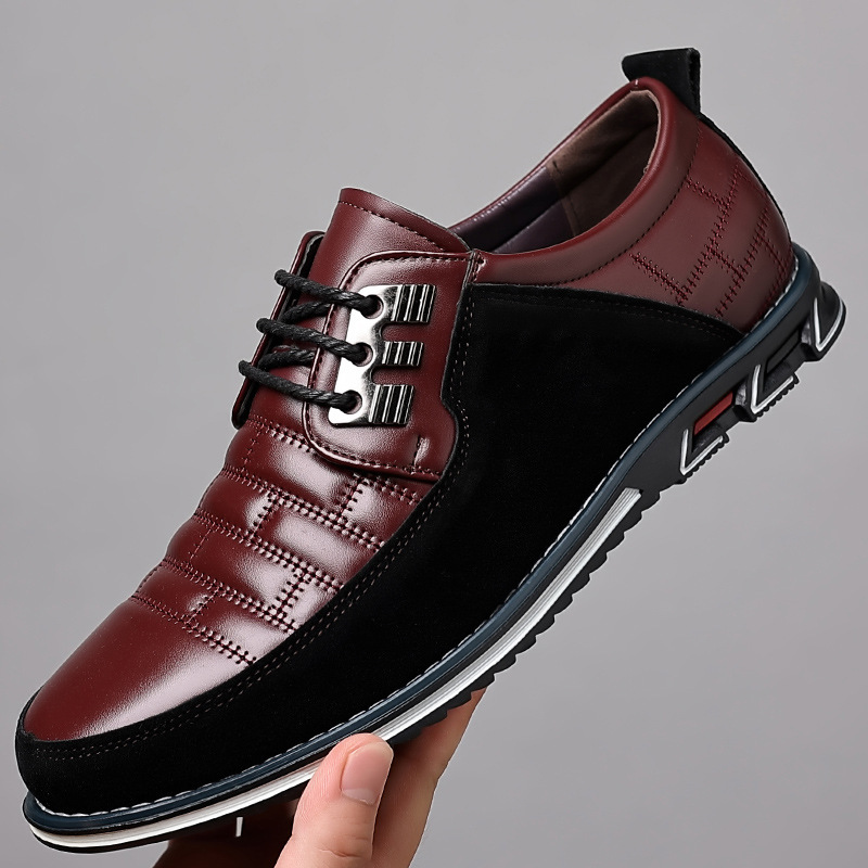 Oxford Derby Orthopedic Leather Shoes