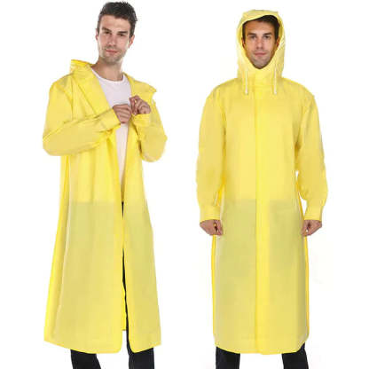 Unisex Hooded Raincoat
