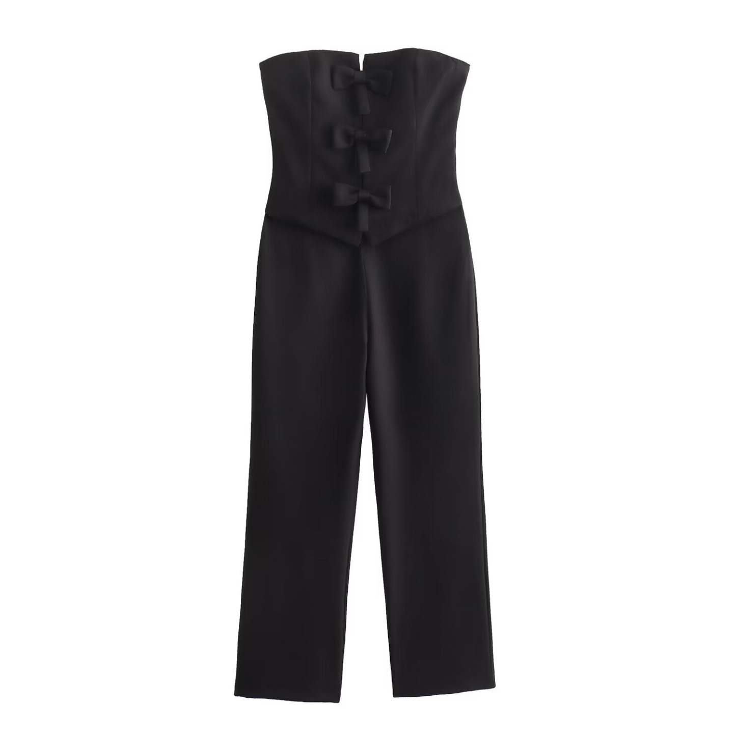 Elegant Strap w Detail Jumpsuit