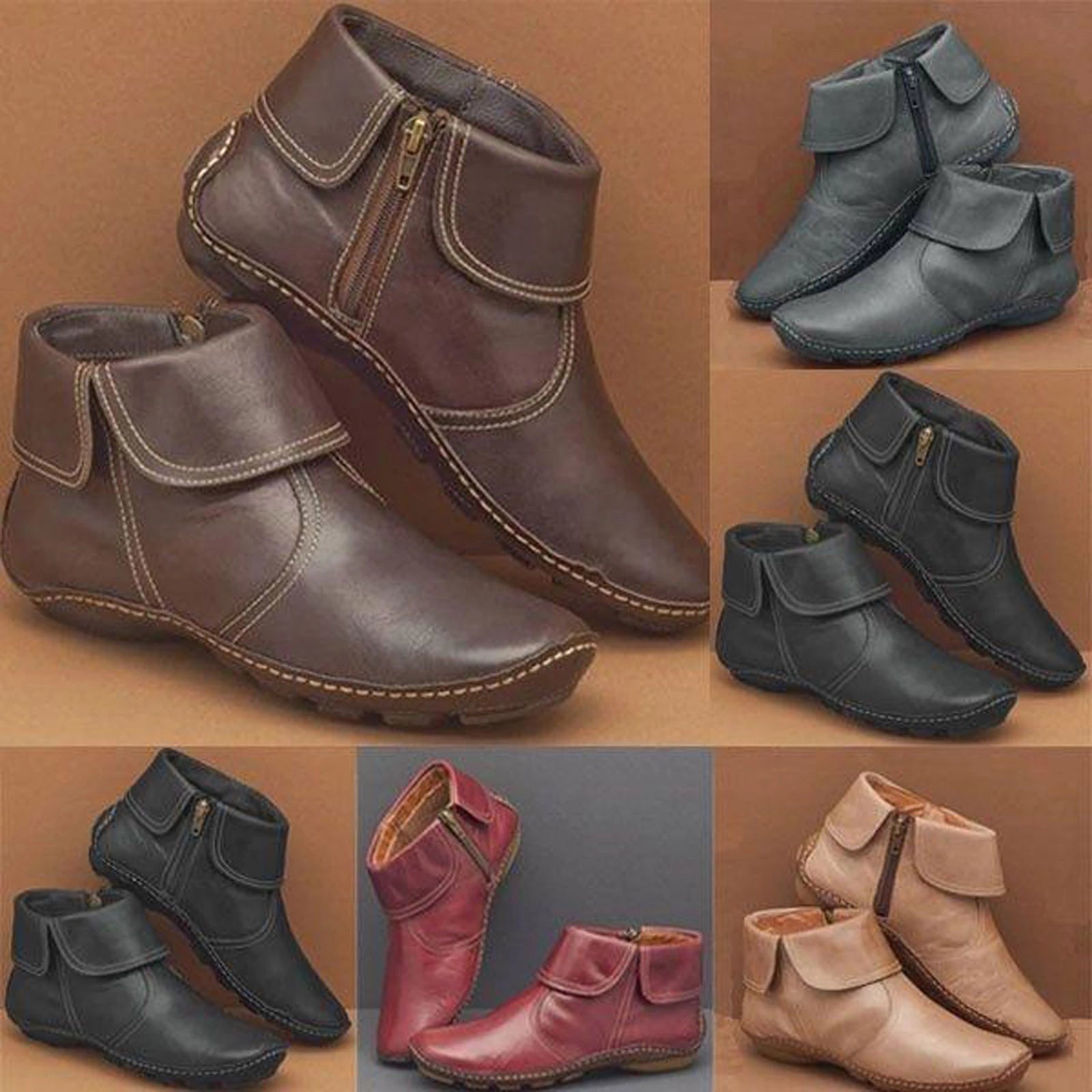 Waterproof Bunion-Friendly Ankle Winter Boots