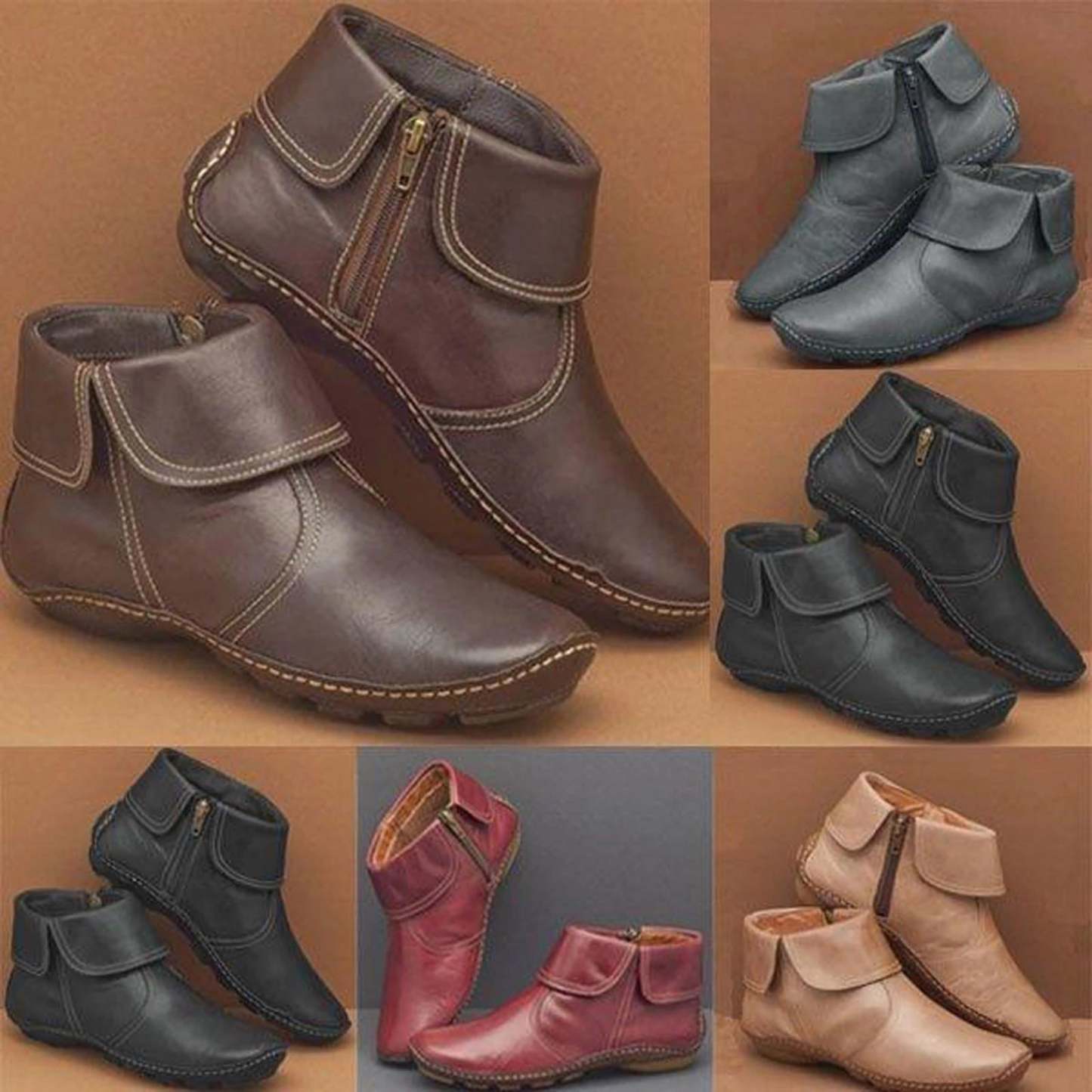 Waterproof Bunion-Friendly Ankle Winter Boots