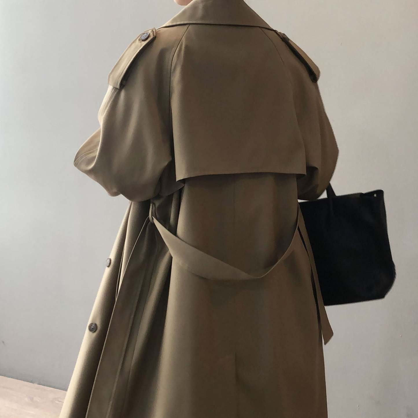 Breasted Trench Coat