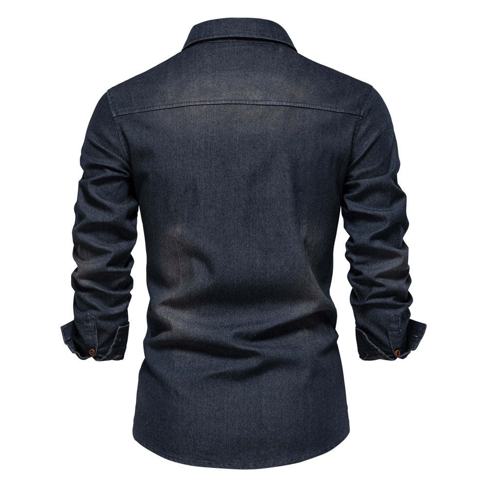 Stretch Denim Shirt