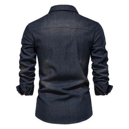 Stretch Denim Shirt