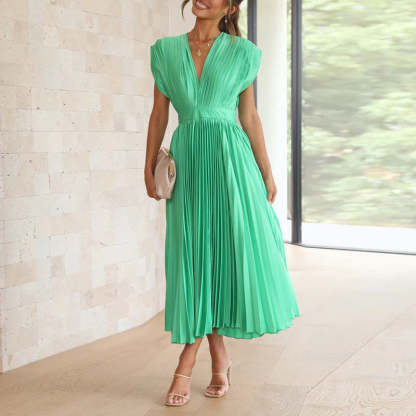 Pleated Summer Dress