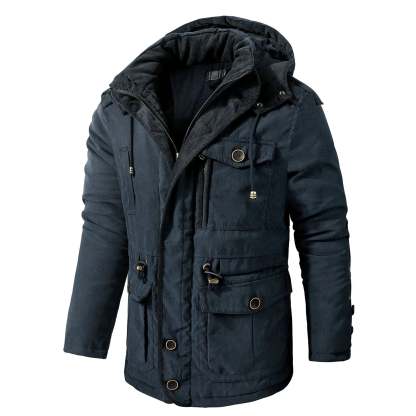 Multi-Pocket Winter Jacket