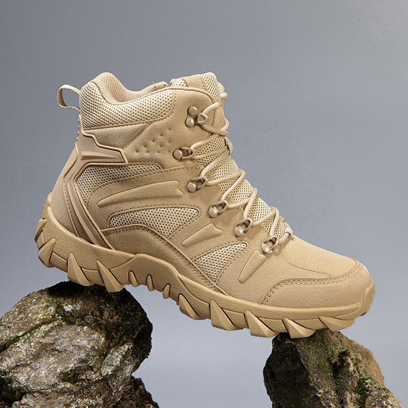 Waterproof Hiking Work Boots Men's Tactical Boots Lightweight Military