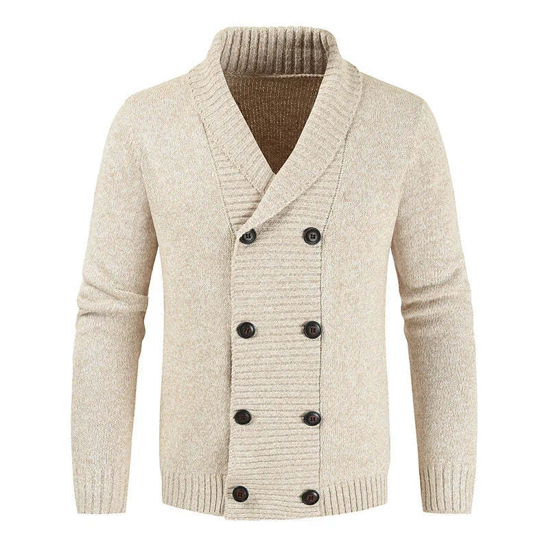 Double-Breasted Cardigan