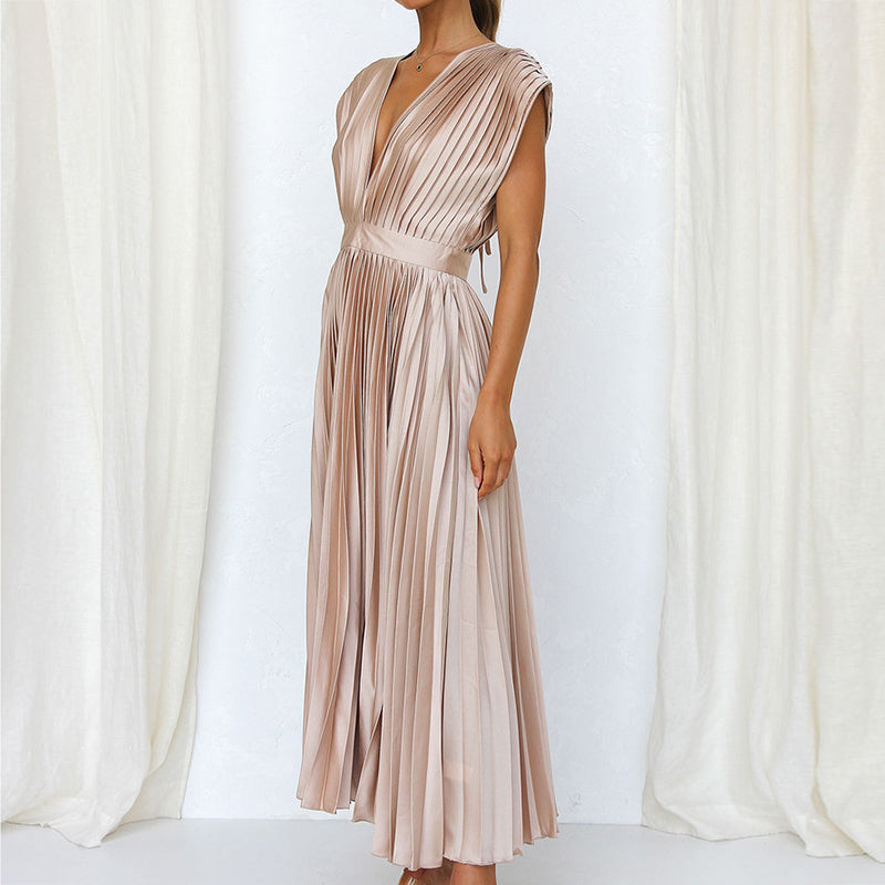 Pleated Summer Dress