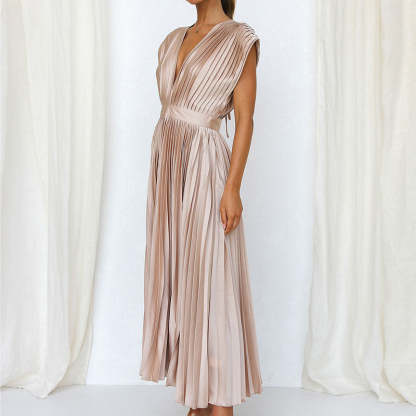Pleated Summer Dress
