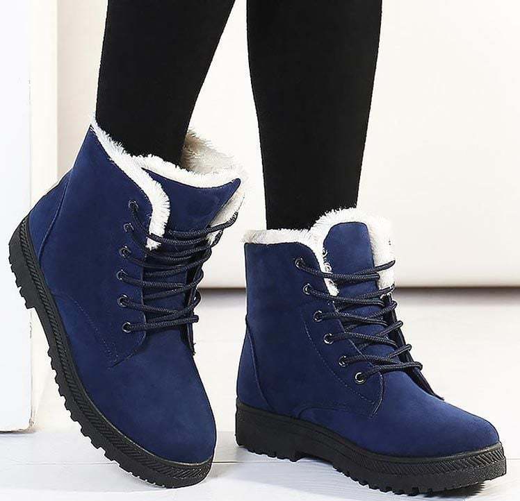 Orthopedic Boots For Women Arch Support Snowy Warm Fur Plush Insole Winter Boots