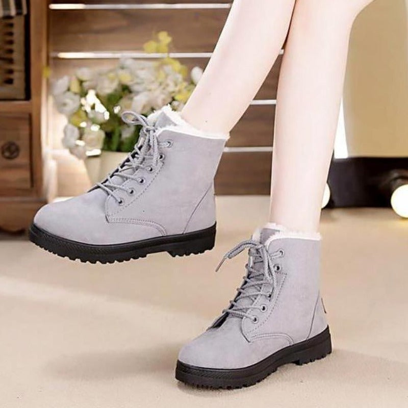 Orthopedic Boots For Women Arch Support Snowy Warm Fur Plush Insole Winter Boots