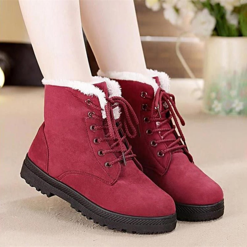 Orthopedic Boots For Women Arch Support Snowy Warm Fur Plush Insole Winter Boots