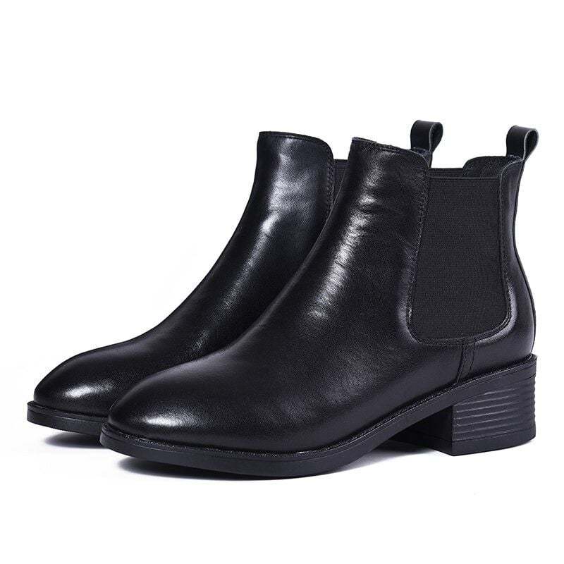 Orthopedic Women Boot Arch Support Genuine Leather AntiSlip LightWeigh