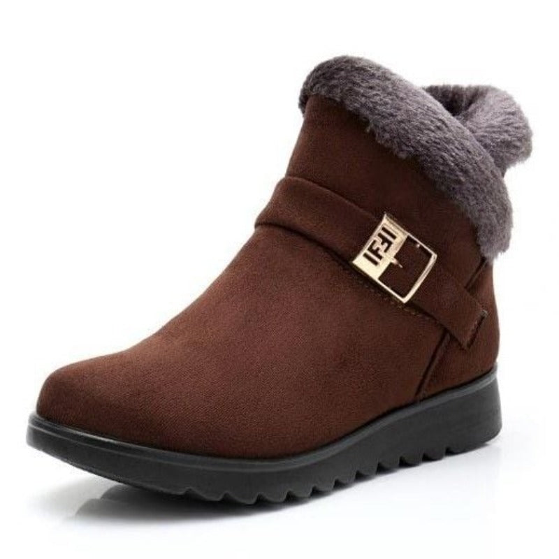 Orthopedic Women Boots Super Warm Fur Lined Comfortable Winter Boots