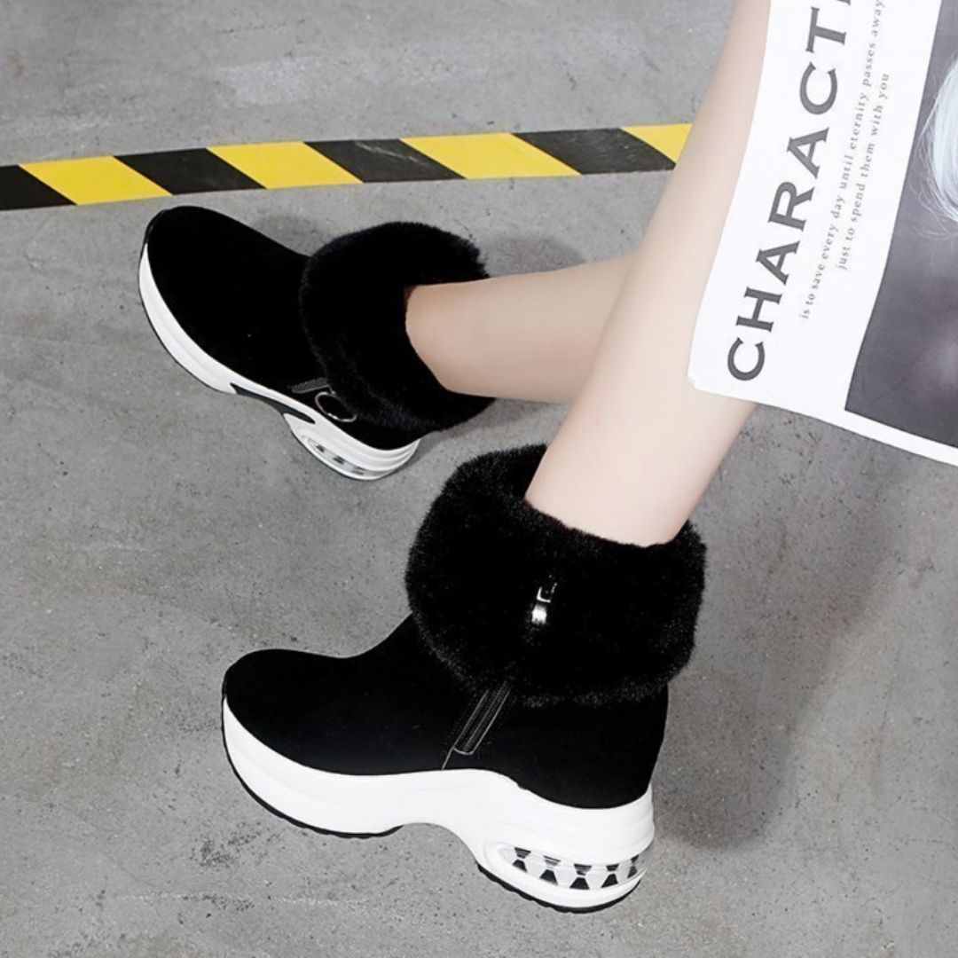 Orthopedic Boots For Women Arch Support Warm Fur Ankle Boots