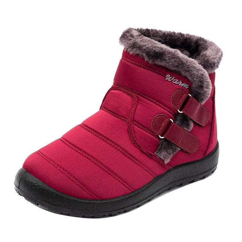 Orthopedic Boots For Women Waterproof Non-Slip Soles Warm Fur Plush Wi