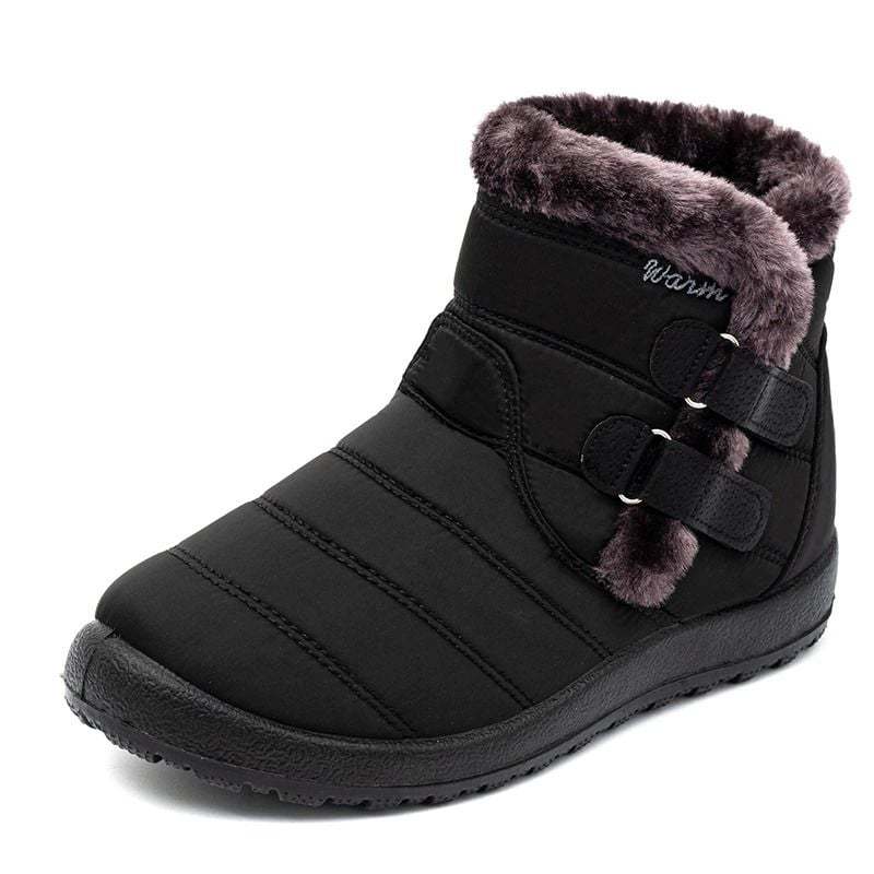 Orthopedic Boots For Women Waterproof Non-Slip Soles Warm Fur Plush Winter Boots