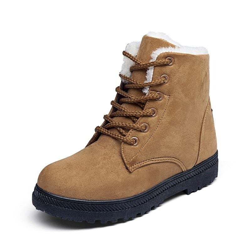 Orthopedic Boots For Women Arch Support Snowy Warm Fur Plush Insole Winter Boots