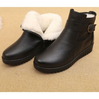 Orthopedic Women Boot Arch Support Warm Fur AntiSlip Ankle Boots