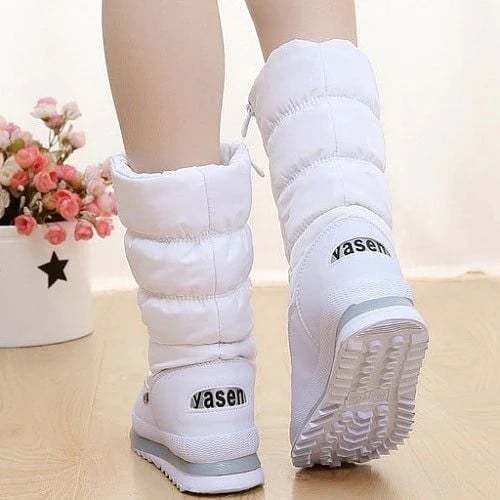 Orthopedic Women Boot Fur Lined Warm Waterproof NonSlip Fashion Snow Boots