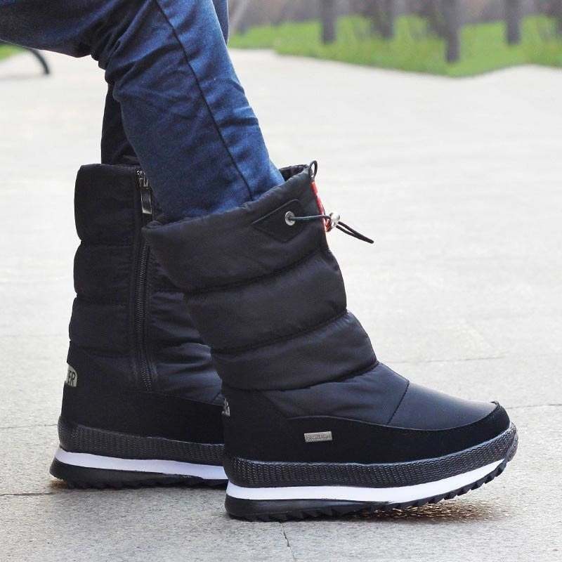 Orthopedic Women Boot Fur Lined Warm Waterproof NonSlip Fashion Snow Boots