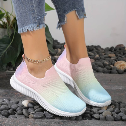 Colorful orthopedic casual shoes for women