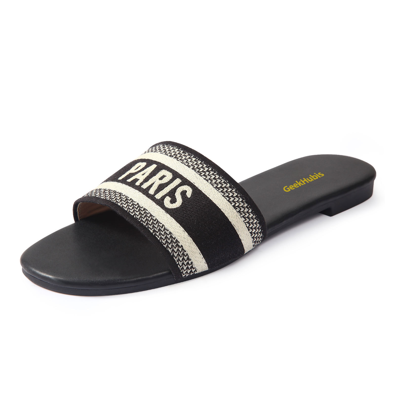 Casual Beach Flat Slide Sandal - PARIS