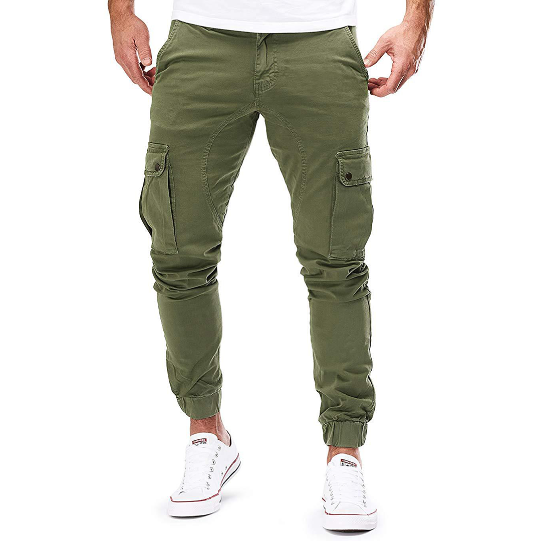 Double Pocket Cargo Trousers for Men