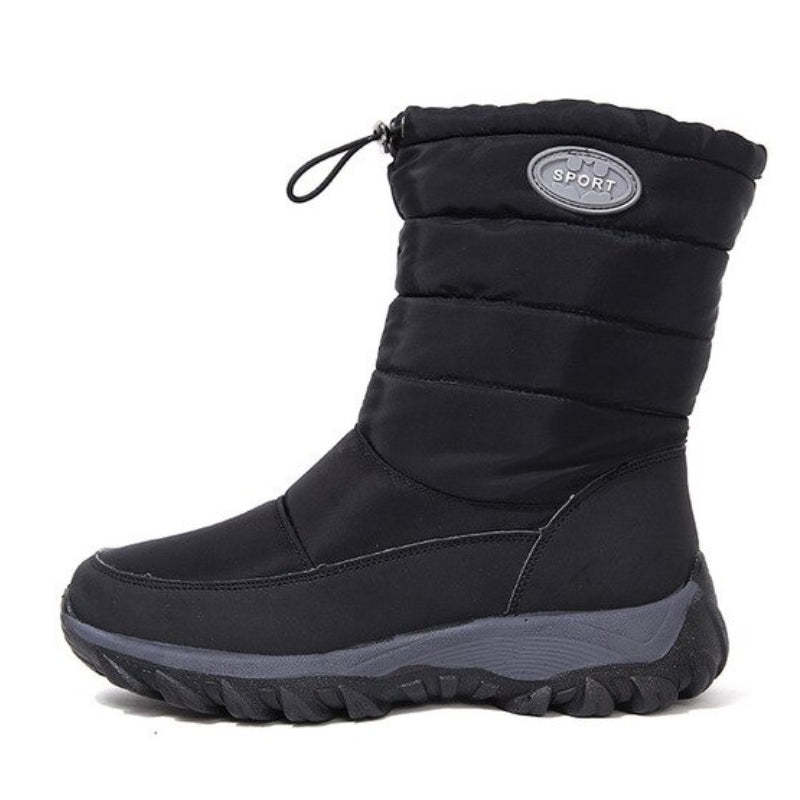Women Waterproof Snow Boots Warm Orthopedic Shoes