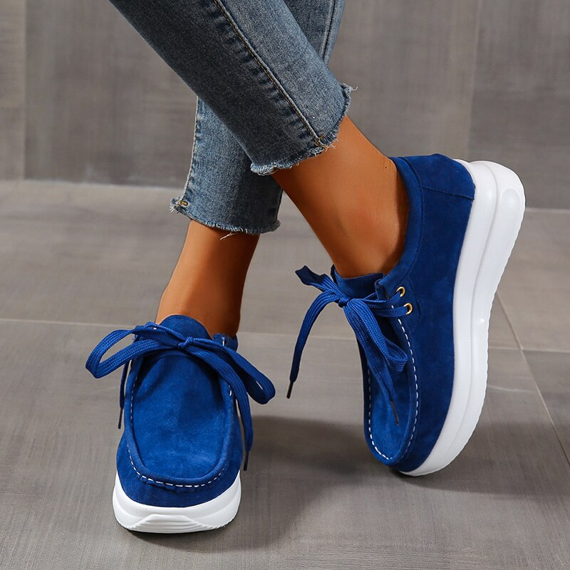 Stylish Thick Suede Shoes