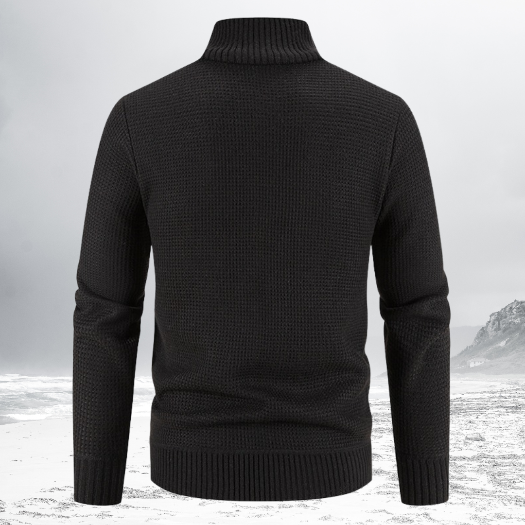  Padded Zip Sweater