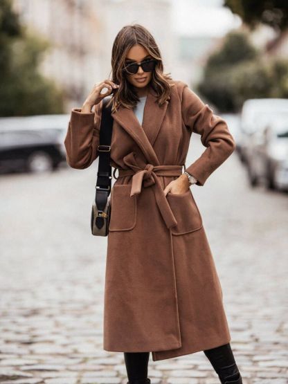 Belted Longline Coat