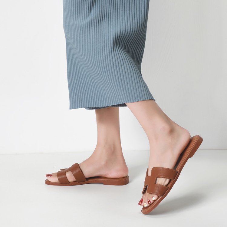 Women'S Artist Flat H-Band Slide Sandal