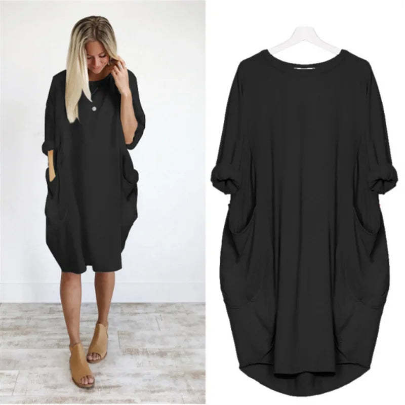 Graceful Pocket Dress