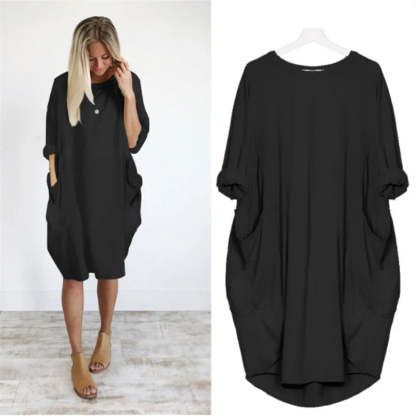 Graceful Pocket Dress