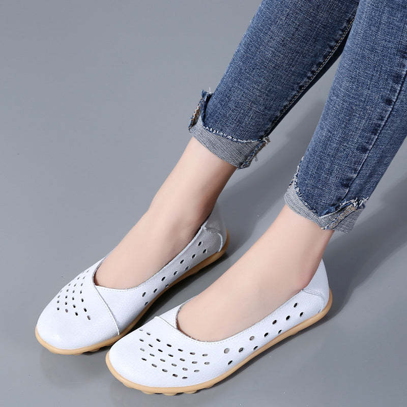 Enhance Comfort with Pregnant Casual Flat Sole Single Women Shoes