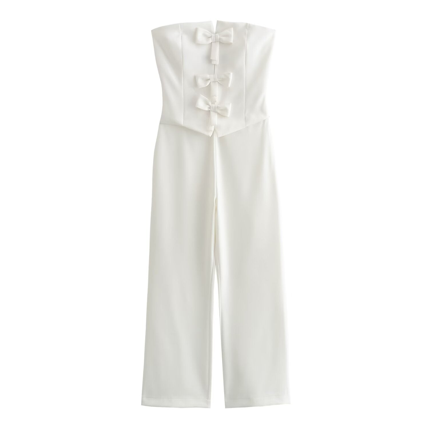 Elegant Strap w Detail Jumpsuit