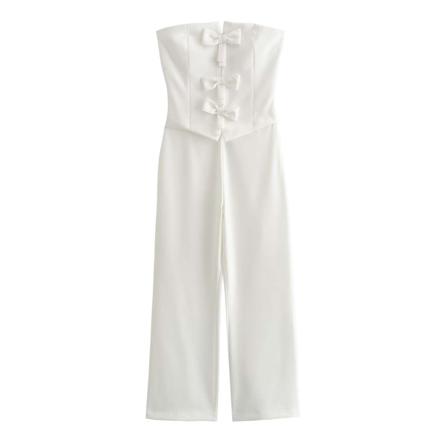 Elegant Strap w Detail Jumpsuit