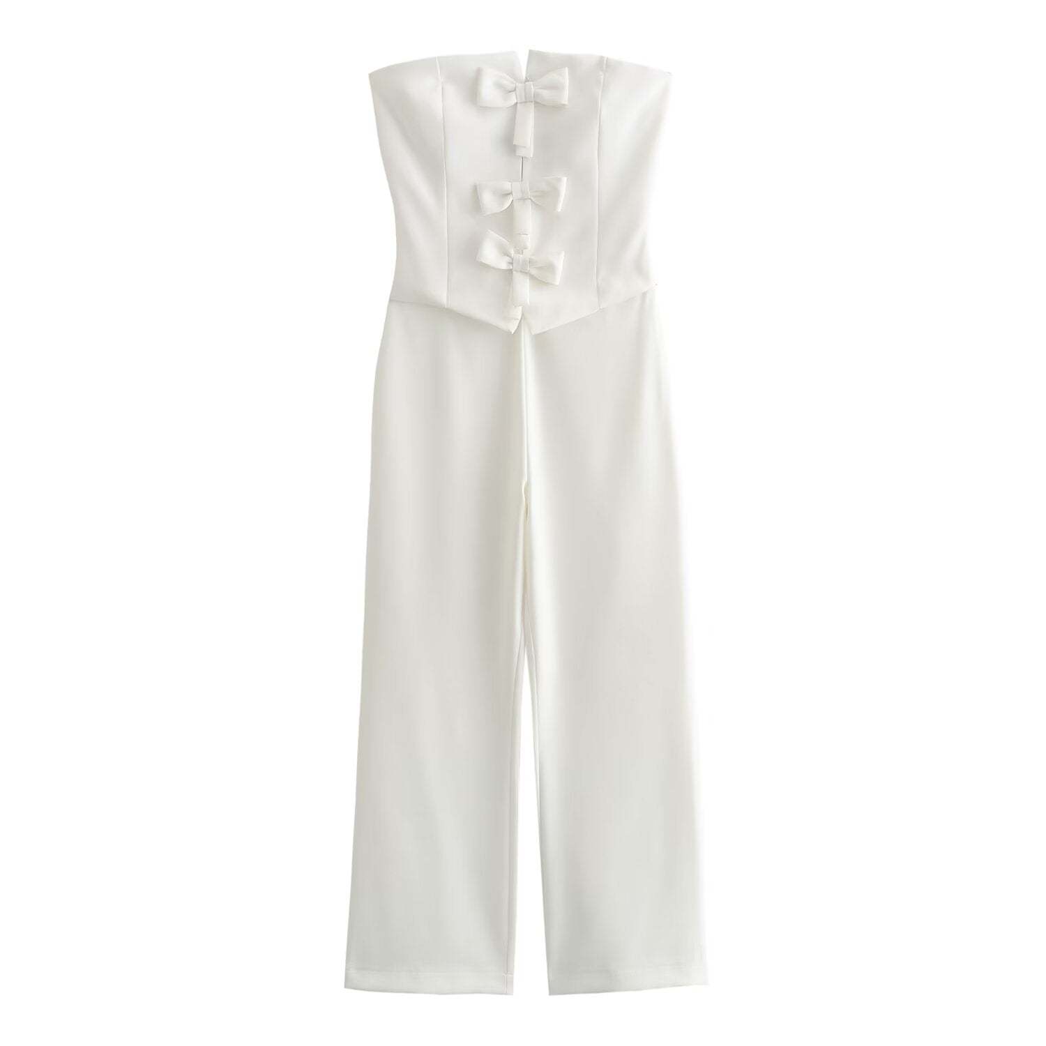 Elegant Strap w Detail Jumpsuit