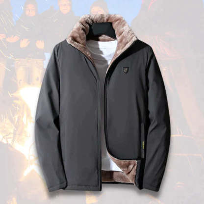 Coat With Fleece Inner Lining